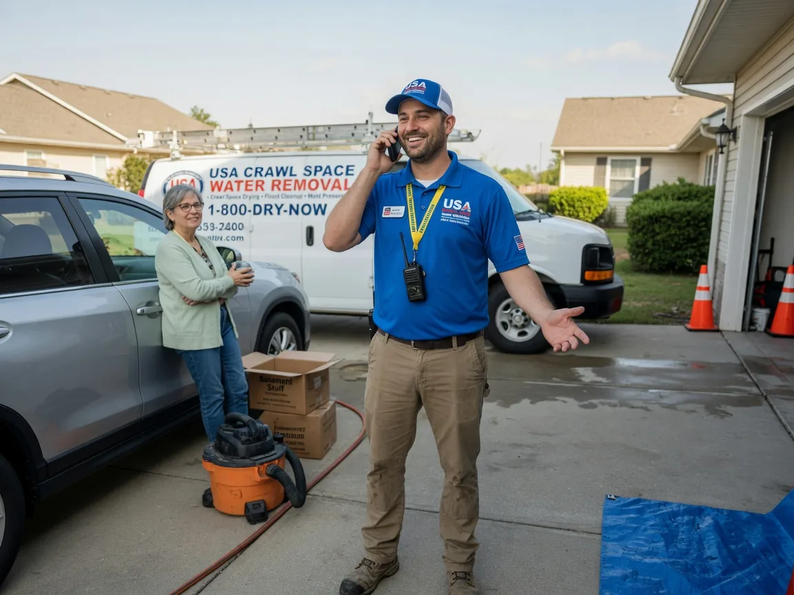 Crawl Space Water Removal Crown City, OH FAQs